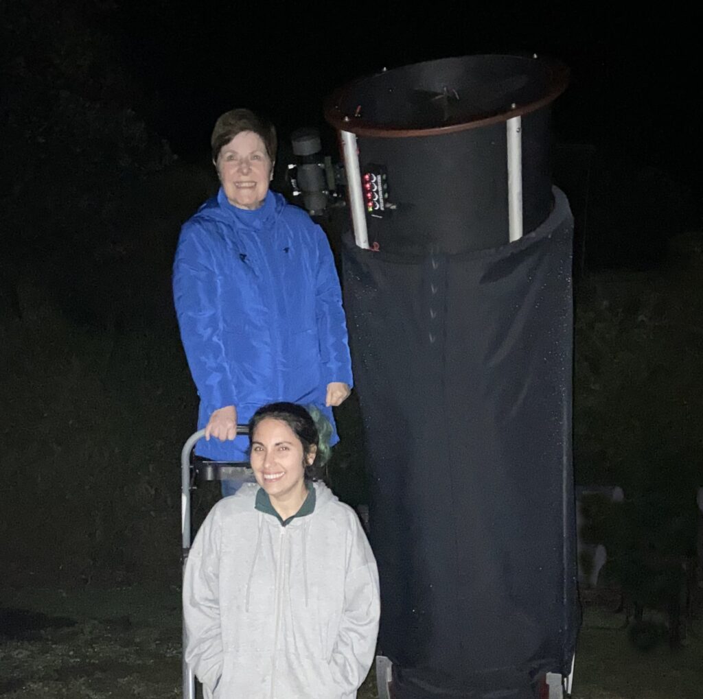 For Hildegard A Special Birthday Gift - An Astronomy Tour By The Beach