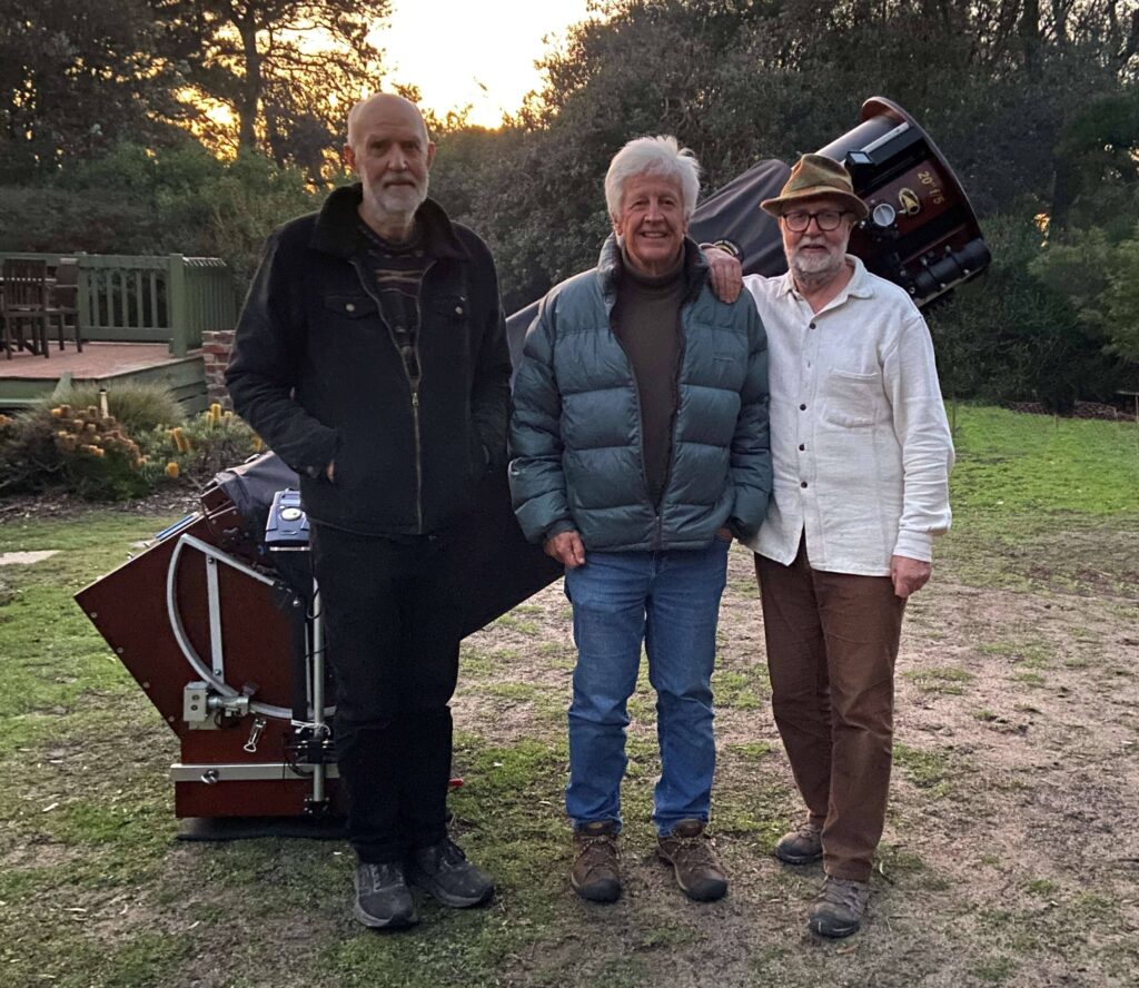 Two Artists And A Photographer Survey A Faraway Landscape